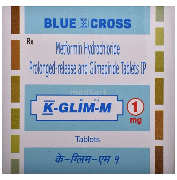 k glim m 1mg tablet 15's